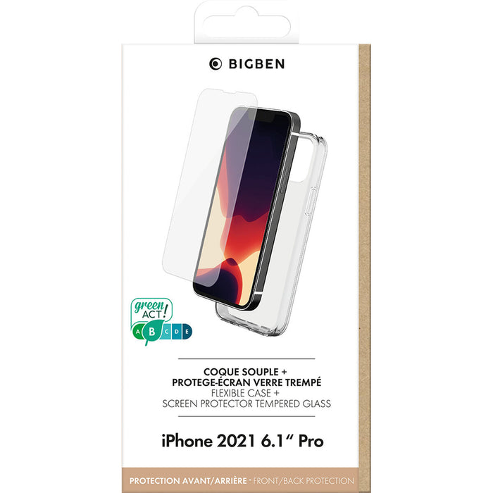 Husă pentru Mobil BigBen Connected PACKSILIVTIP1361P Transparent Apple iPhone 13 Pro