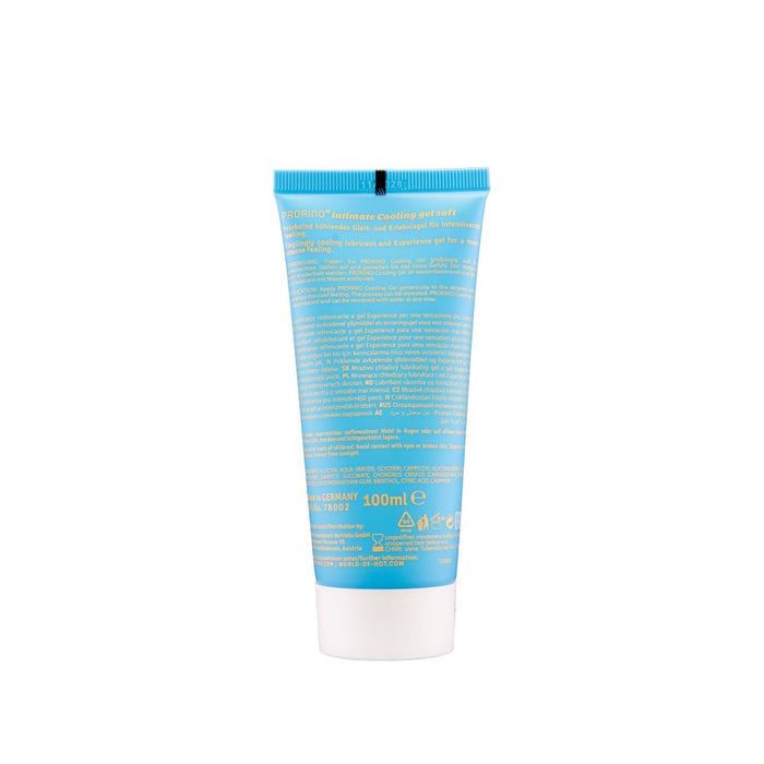 Lubrifiant pe bază de apă, Ero PRORINO Cooling Gel Soft, cu mentol, 100 ml