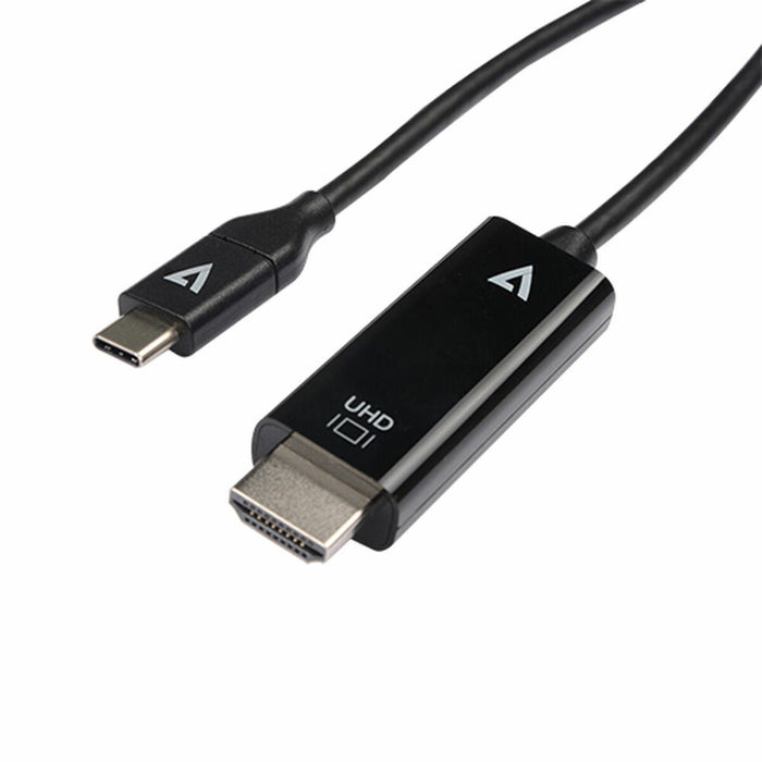 Adaptor USB C la HDMI V7 V7UCHDMI-1M 1 m Negru