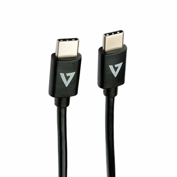 Cablu USB C V7 V7USB2C-1M           Negru