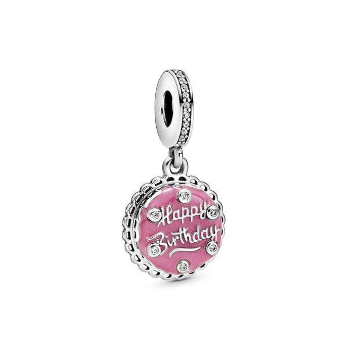 Charm Damă Pandora PINK BIRTHDAY CAKE DANGLE