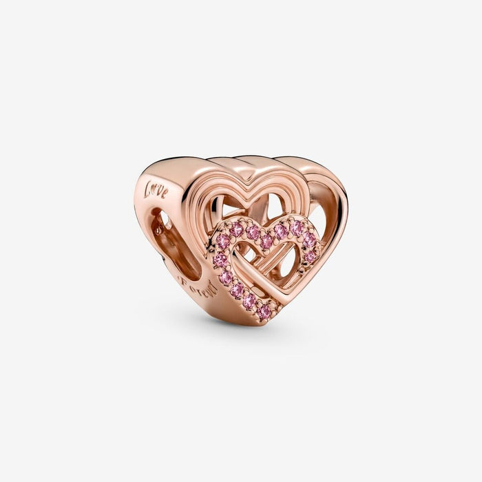 Charm Damă Pandora INTERTWINED LOVE HEARTS