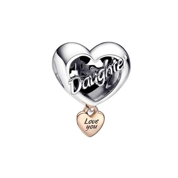 Charm Damă Pandora LOVE YOUR DAUGHTER HEART