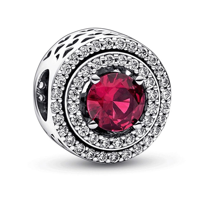 Charm Damă Pandora RED SPARKLING LEVELLED ROUND