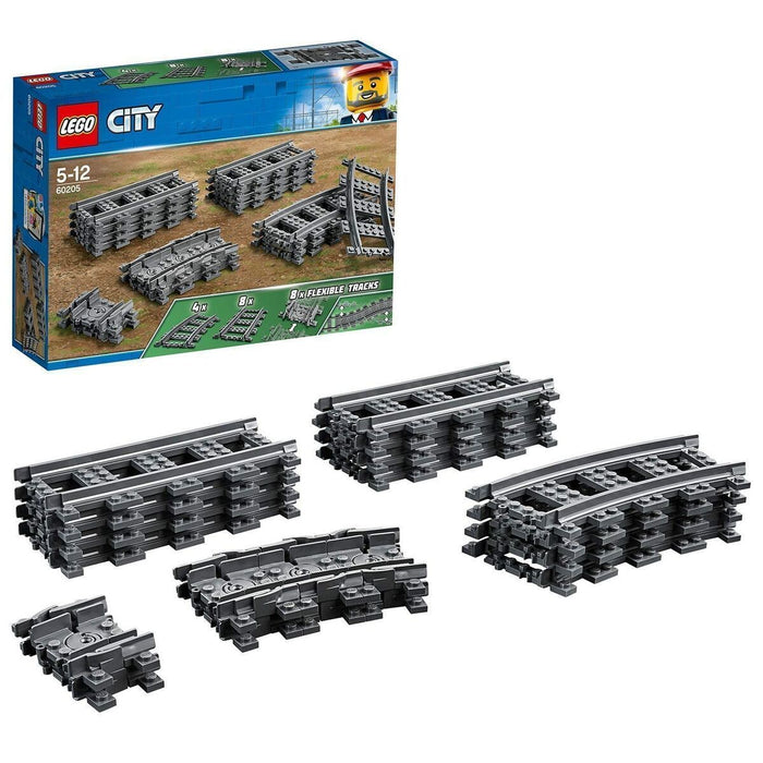 Playset   Lego City 60205 Rail Pack         20 Piese