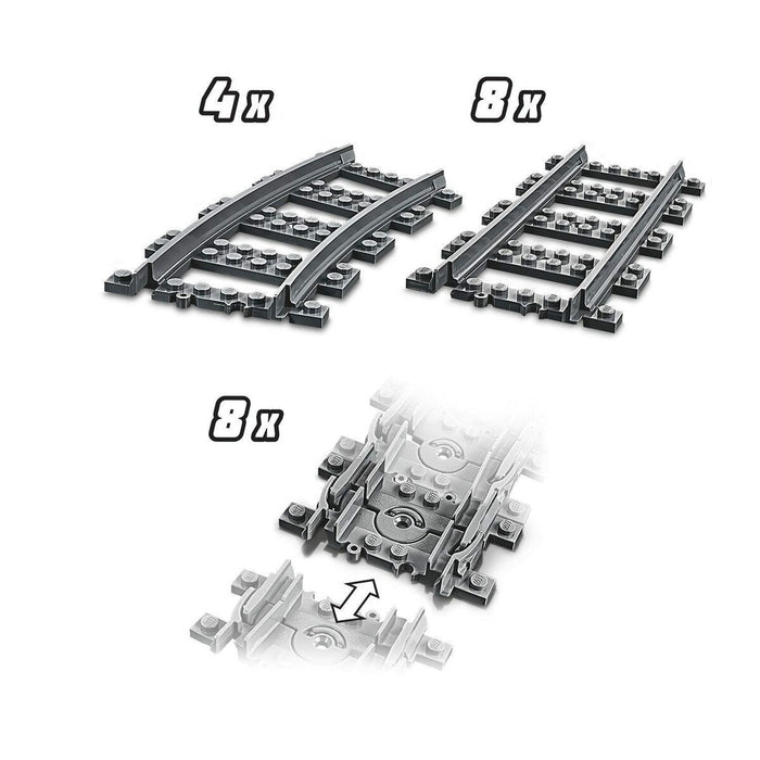 Playset   Lego City 60205 Rail Pack         20 Piese