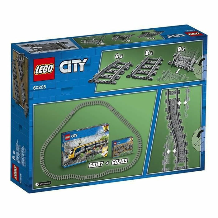 Playset   Lego City 60205 Rail Pack         20 Piese