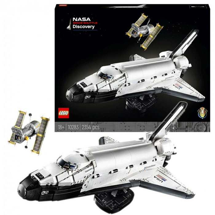 Playset Lego 10283 DISCOVERY SHUTTLE NASA Negru