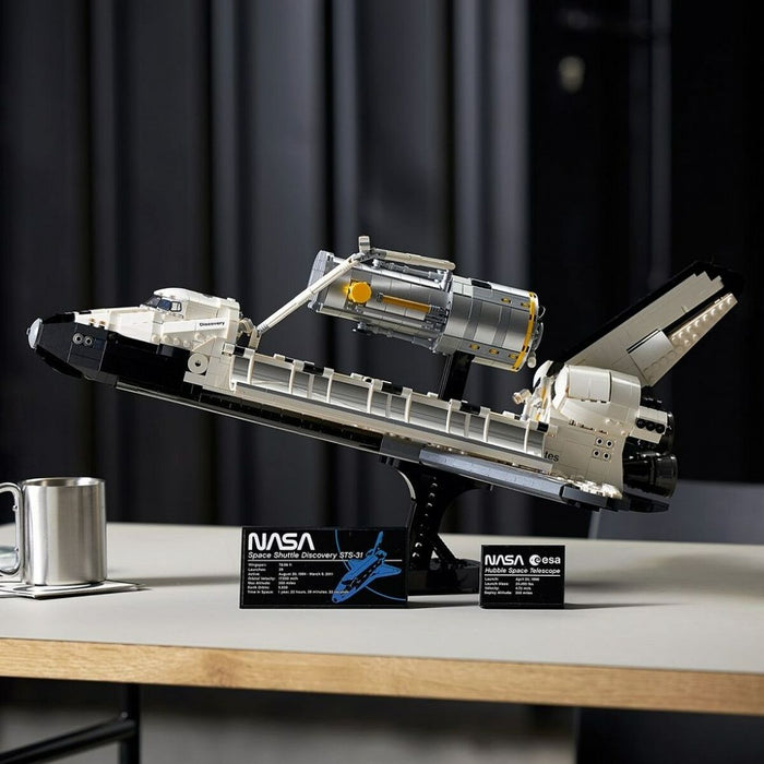 Playset Lego 10283 DISCOVERY SHUTTLE NASA Negru