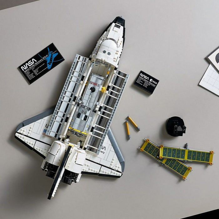 Playset Lego 10283 DISCOVERY SHUTTLE NASA Negru