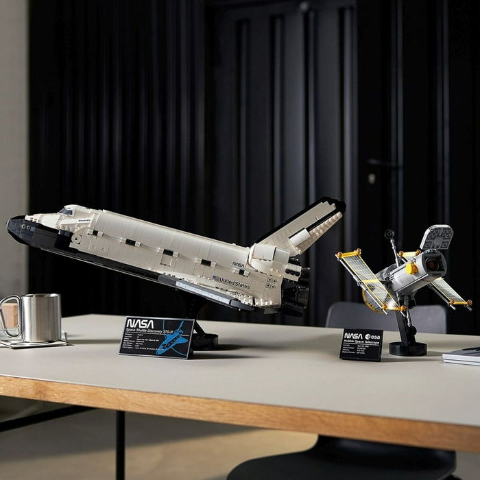Playset Lego 10283 DISCOVERY SHUTTLE NASA Negru