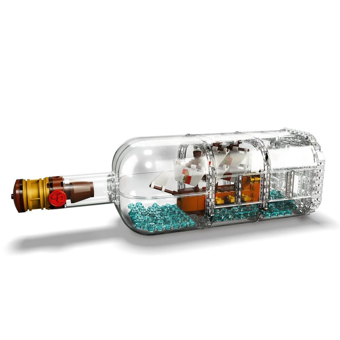 Playset Lego Ideas: Ship in a Bottle 92177 962 Piese 31 x 10 x 10 cm