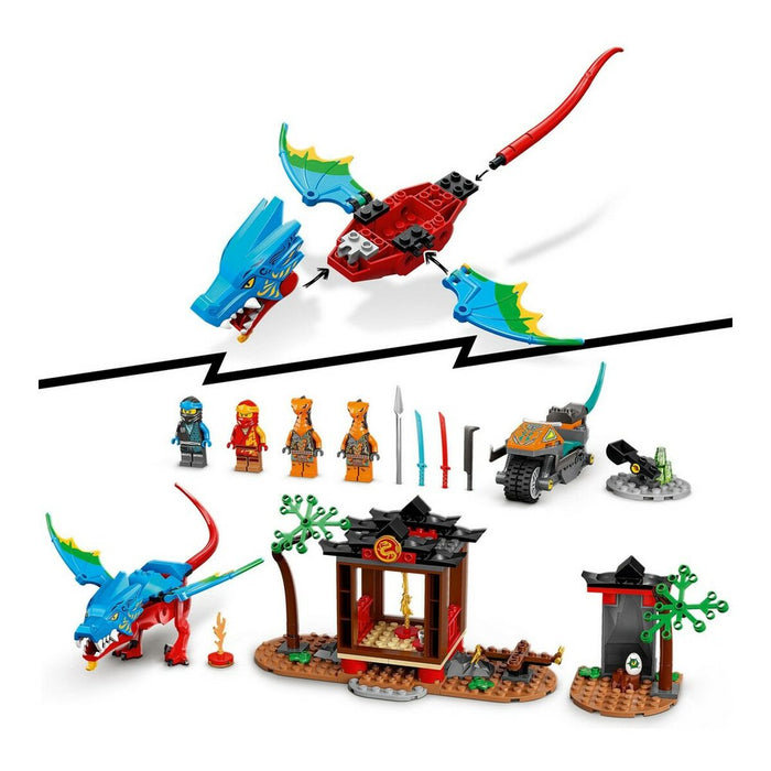 Playset Lego Ninjago Ninja Dragon Temple 161 Piese 71759