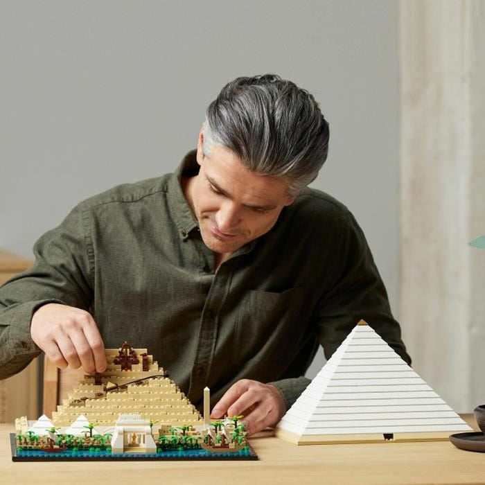 Playset   Lego 21058 Architecture The Great Pyramid of Giza         1476 Piese