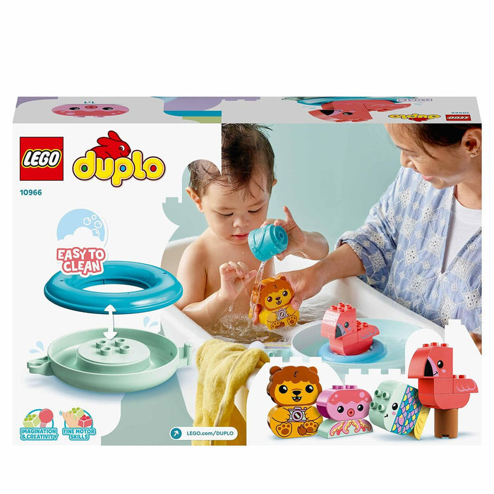 Playset Lego 10966 DUPLO Bath Toy: Floating Animal Island (20 Piese)