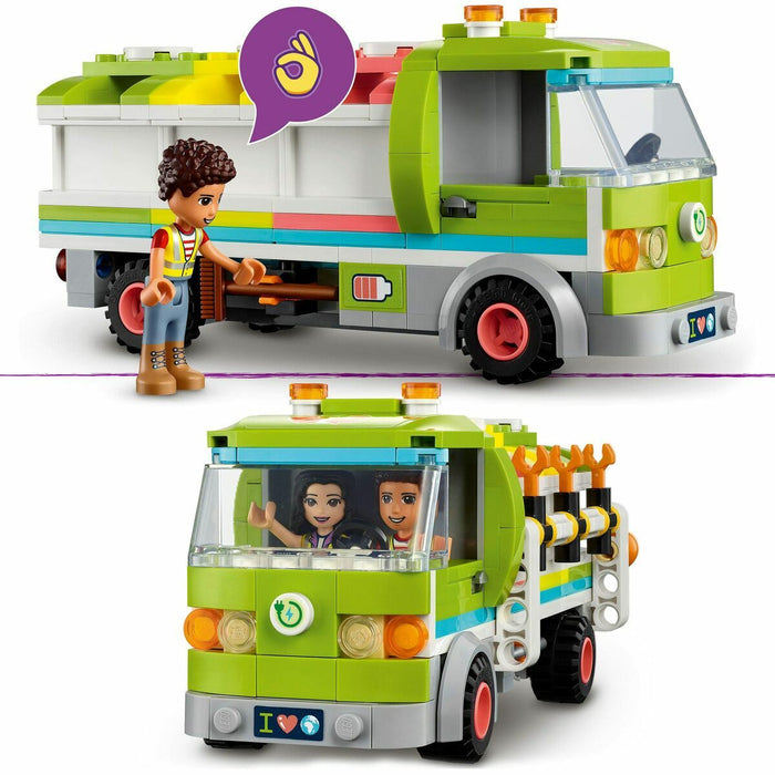 Playset Lego Friends 41712 Recycling Truck (259 Piese)