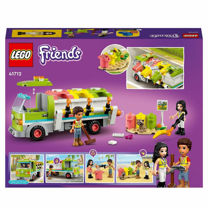 Playset Lego Friends 41712 Recycling Truck (259 Piese)