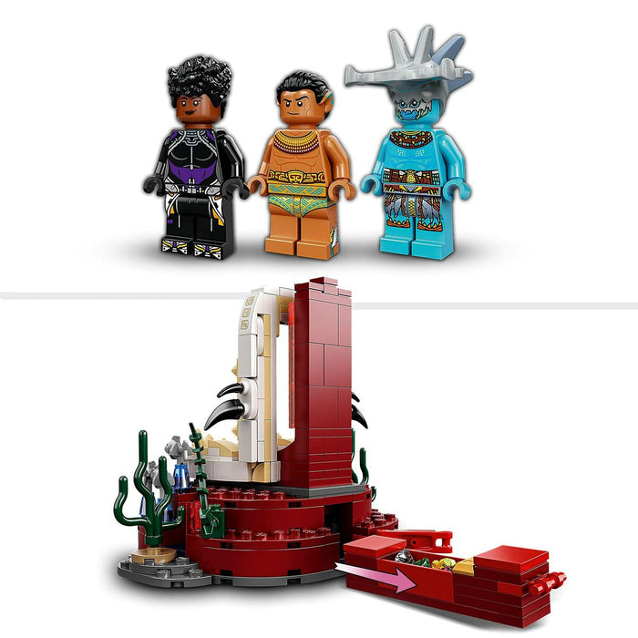 Set de Construcție Lego Marvel 76213 The Throne Salle of King Namor
