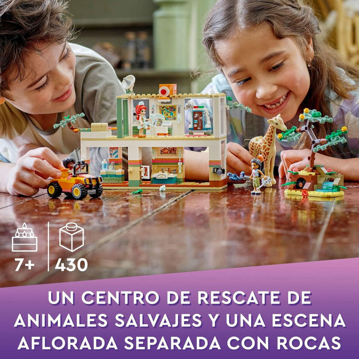 Playset Lego Friends 41717 Mia's Wildlife Rescue Center (430 Piese)