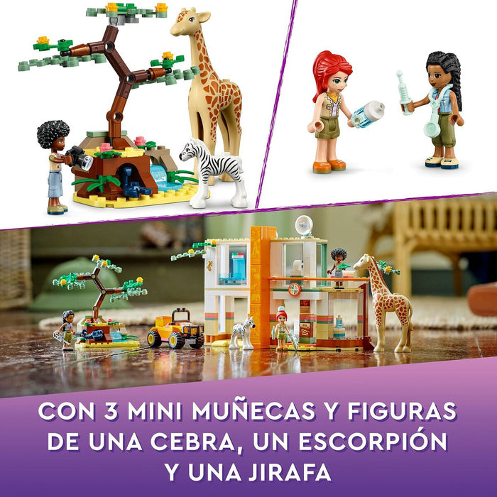 Playset Lego Friends 41717 Mia's Wildlife Rescue Center (430 Piese)