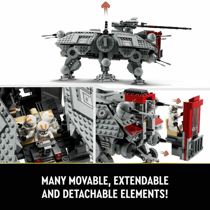 Playset   Lego Star Wars 75337 AT-TE Walker         1082 Piese