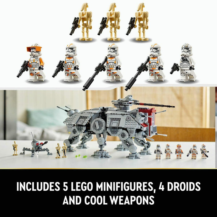 Playset   Lego Star Wars 75337 AT-TE Walker         1082 Piese