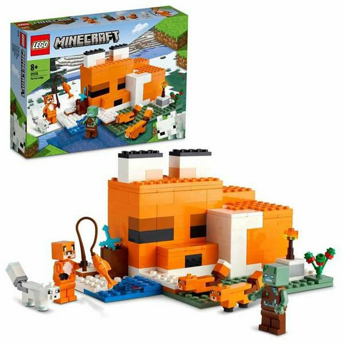 Joc de Construcții cu Plăci Lego Minecraft