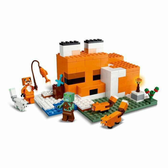 Joc de Construcții cu Plăci Lego Minecraft