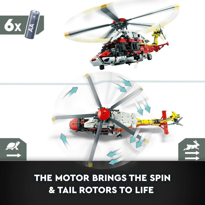 Set de Jucării cu Vehicule   Lego Technic 42145 Airbus H175 Rescue Helicopter         2001 Piese