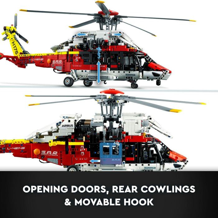 Set de Jucării cu Vehicule   Lego Technic 42145 Airbus H175 Rescue Helicopter         2001 Piese