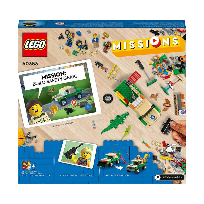 Playset Lego City 60353 Wild Animal Rescue Missions (246  Piese)