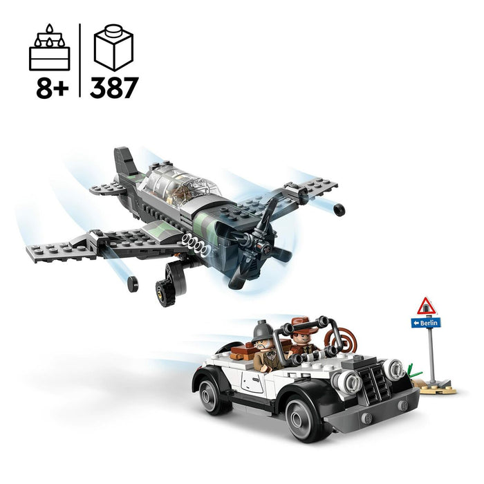 Set de Construcție Lego  Indiana Jones 77012 Continuation by fighting plane