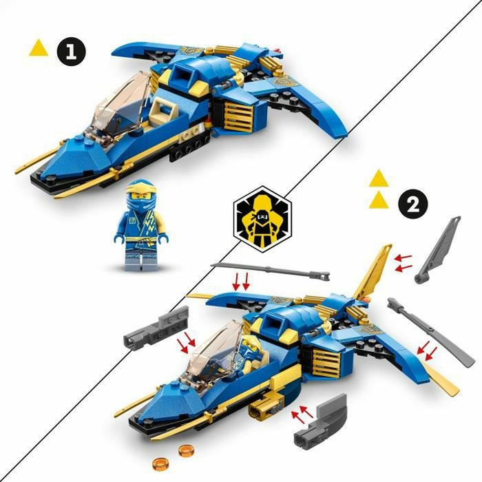 Playset Lego Ninjago 71784 Jay's supersonic jet 146 Piese
