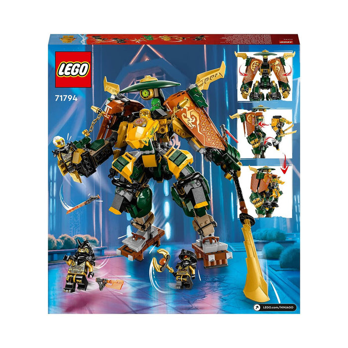 Set de Construcție Lego Ninjago 71794 The Ninjas Lloyd and Arin robot team