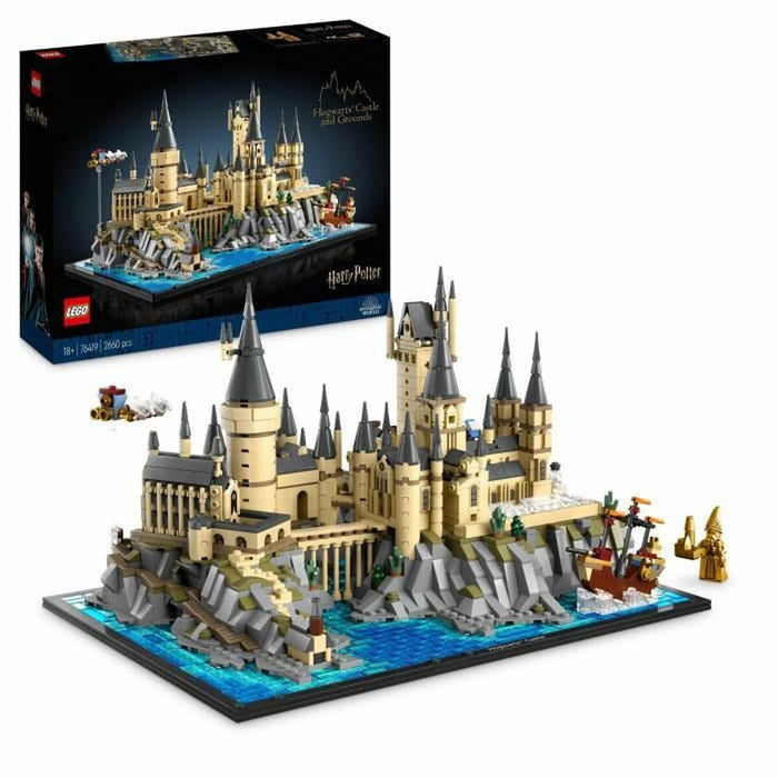 Playset Lego 76419 Harry Potter: Hogwarts Castle and Grounds 2660 Piese