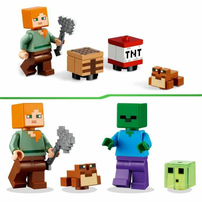 Playset Lego Minecraft 21240 Adventures in the Marais Multicolor 65 Piese