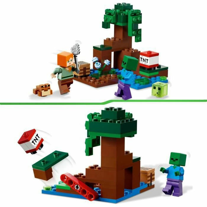 Playset Lego Minecraft 21240 Adventures in the Marais Multicolor 65 Piese