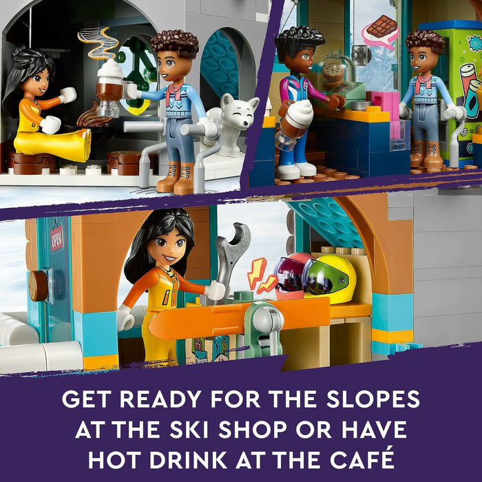 Playset Lego Friends 41756 Ski-Slope 980 Piese
