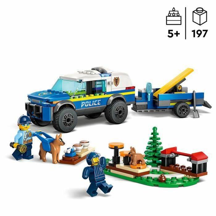 Playset Lego Polițist + 5 Ani 197 Piese