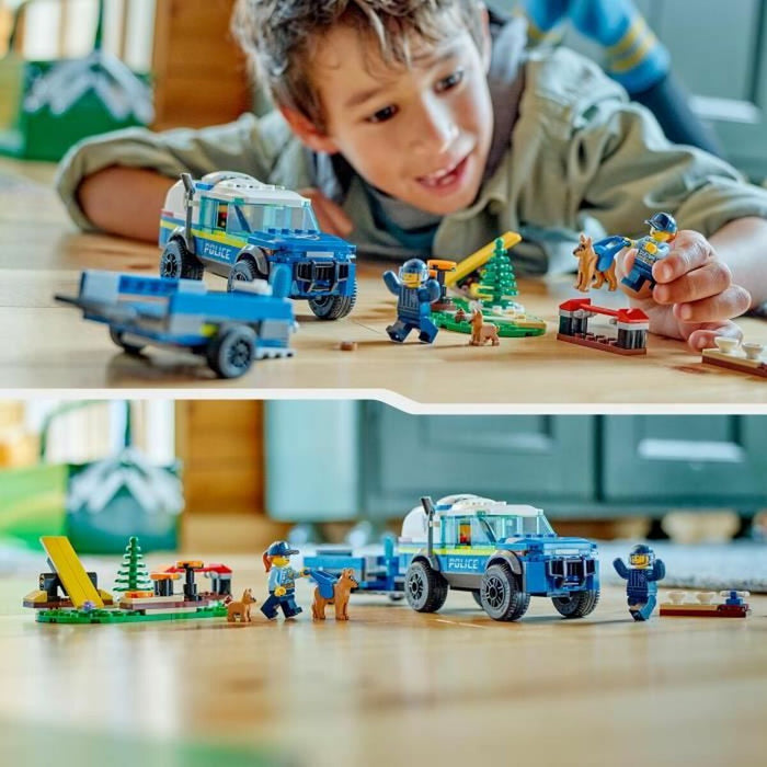 Playset Lego Polițist + 5 Ani 197 Piese
