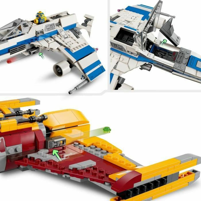 Playset Lego Star Wars 75364 New Republic E-Wing vs Shin Hati's Starfighter 1056 Piese