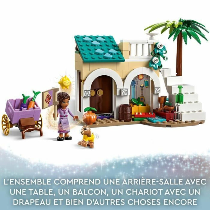 Playset Lego Disney Wish 43223 Asha in Rosas Town 154 Piese