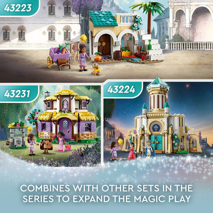 Playset Lego Disney Wish 43224 King Magnifico's Castle 613 Piese