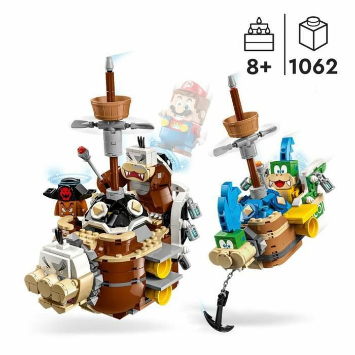 Playset Lego 71427 Super Mario: Larry's and Morton's Airships 1062 Piese