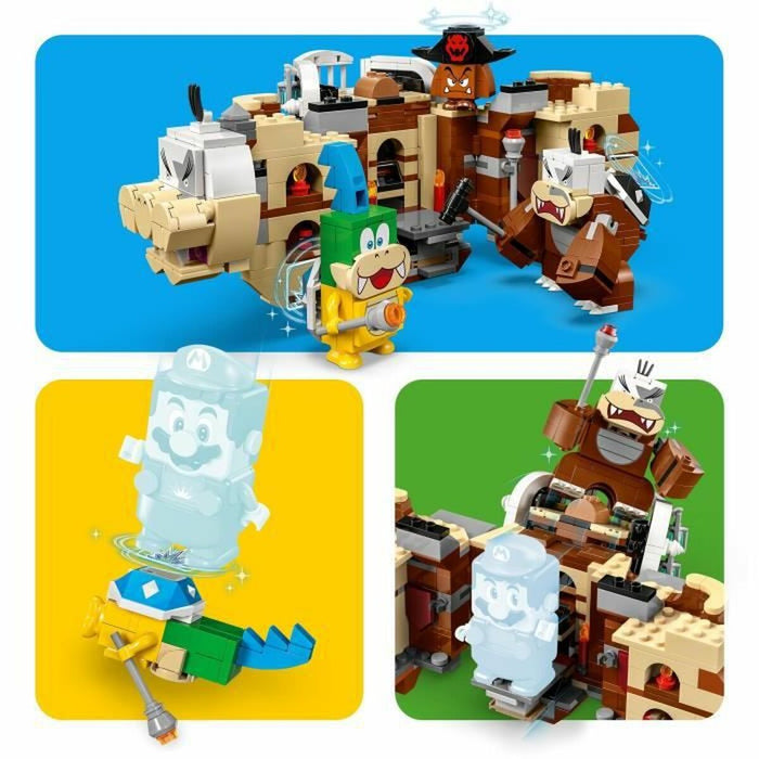 Playset Lego 71427 Super Mario: Larry's and Morton's Airships 1062 Piese