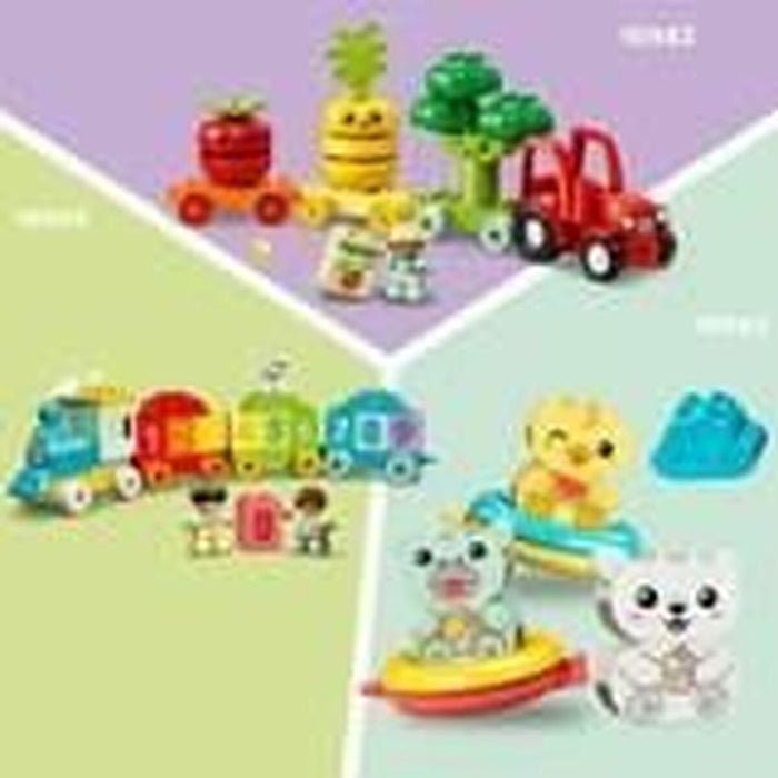 Playset Lego 10412 Animal Train 19 Piese