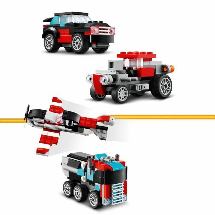 Playset Lego 31146 Creator Platform Truck with Helicopter 270 Piese