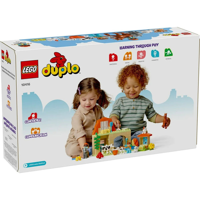 Playset Lego 10416 Caring for Animals at ther farm 74 Piese