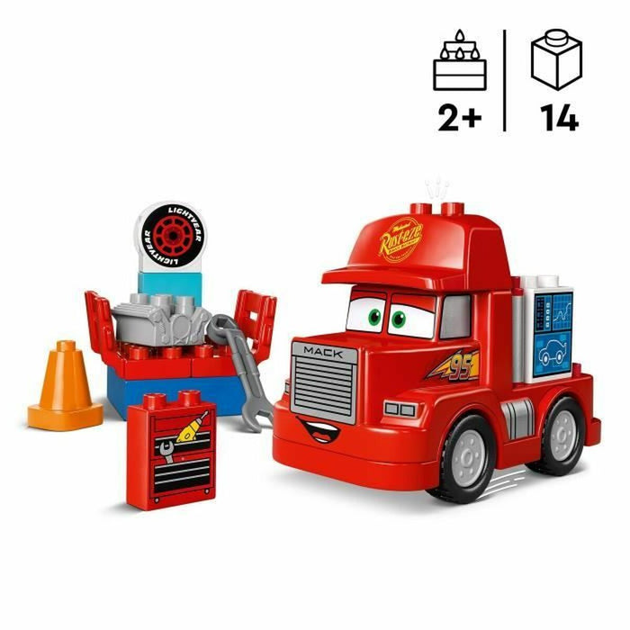 Set de Construcție Lego DUPLO 10417 Disney and Pixar Cars Mack Race Multicolor