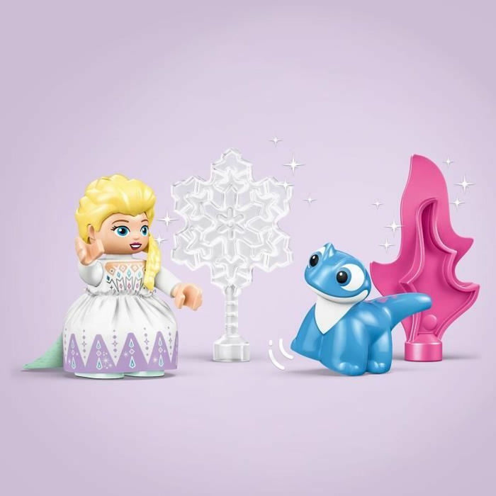 Set de Construcție Lego DUPLO Disney 10418 Elsa and Bruni in the Enchanted Forest Multicolor
